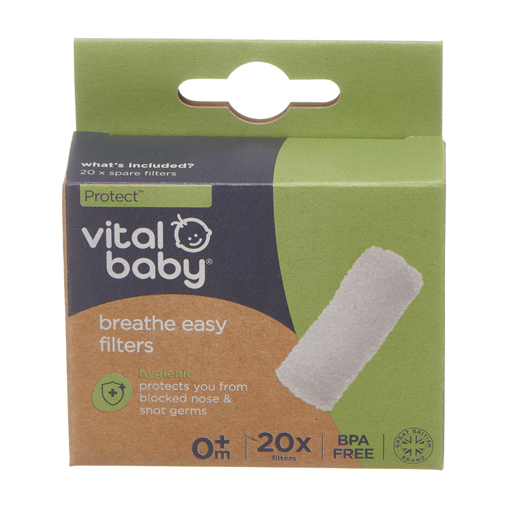 breathe easy spare filters 20pk