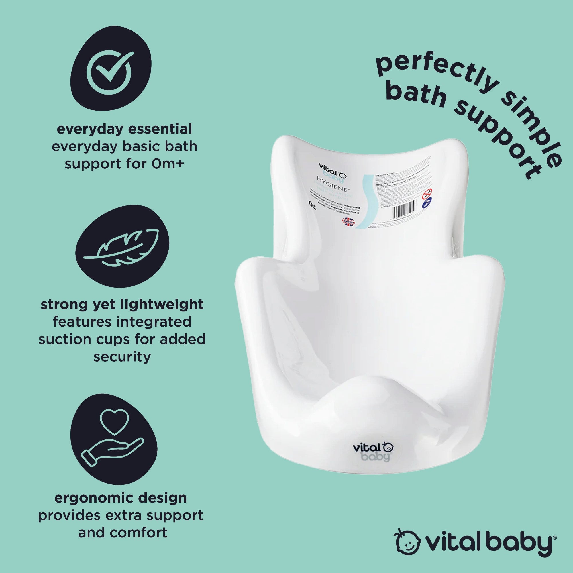 perfectly simple bath support