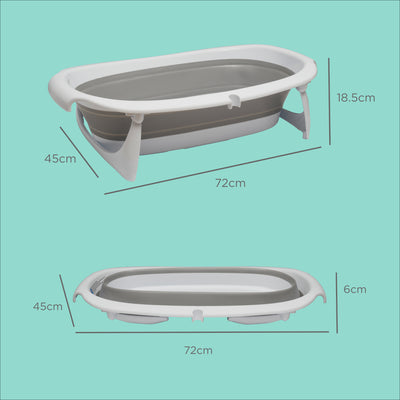 foldable bath